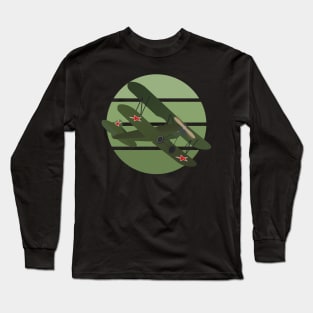 Night Witches Polikarpov Po-2 Bomber Long Sleeve T-Shirt